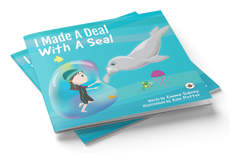Deal With A Seal - Book Illustration, Branding, Website & Merch