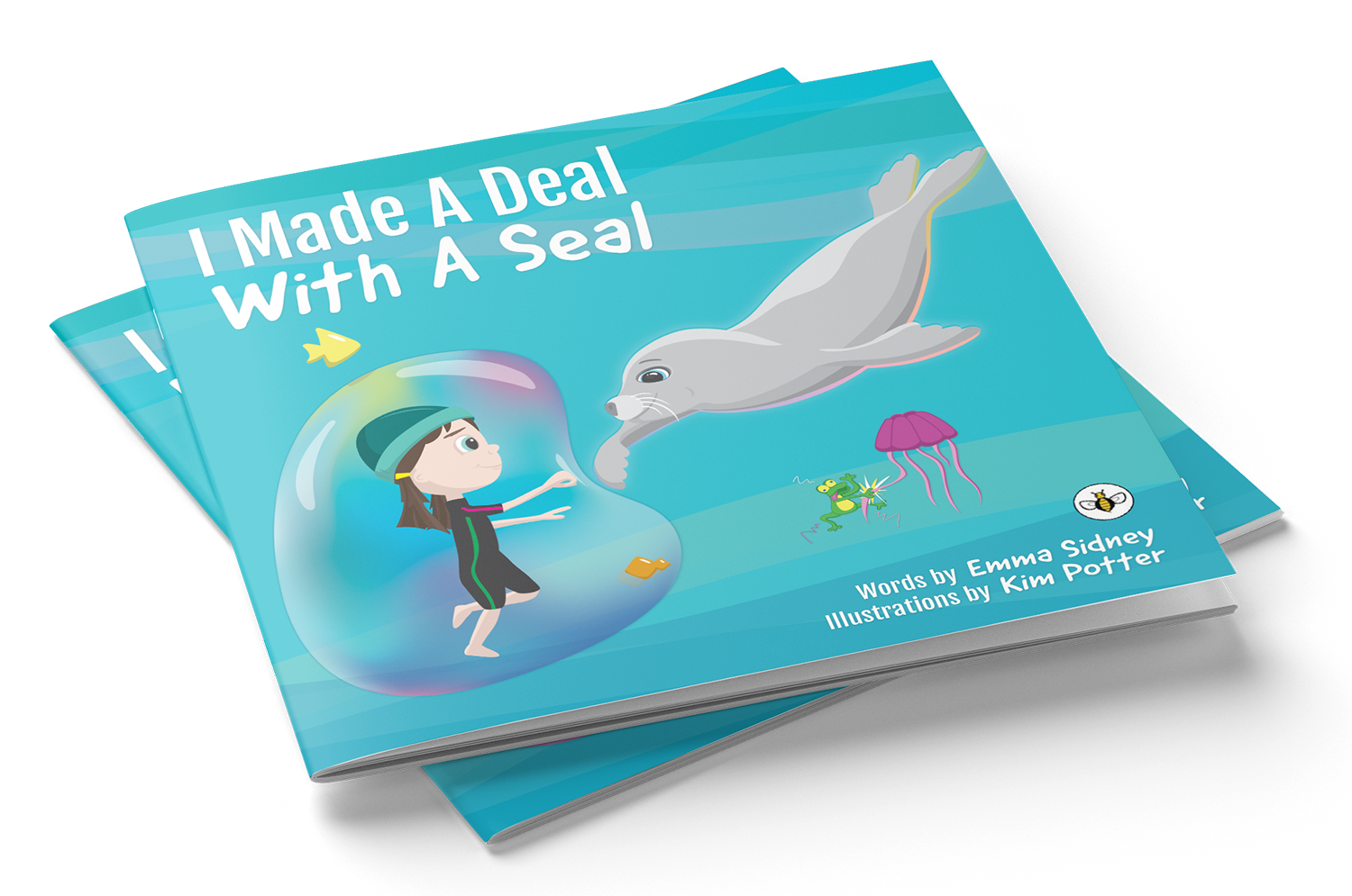 Deal With A Seal - Book Illustration, Branding, Website & Merch Deal With A Seal - Book Illustration, Branding, Website & Merch